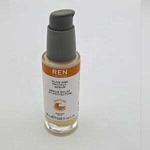 Ren Clean Skincare Glow and Protect Face Serum 1.02 fl oz Vegan